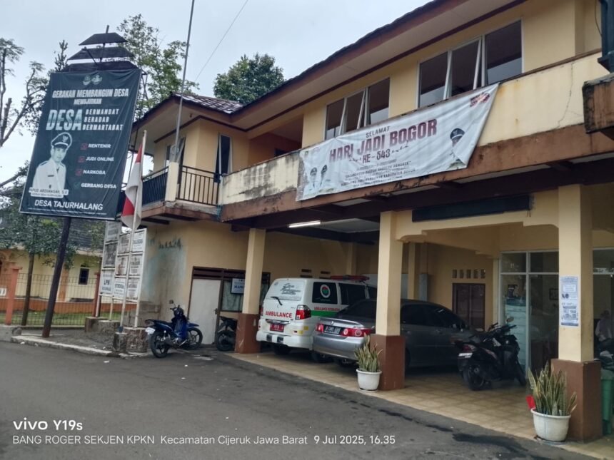 Dugaan pelecehan terhadap tugas jurnalistik. Dilakukan oleh oknum Kepala Desa Tajurhalang Kecamatan Cijeruk Kabupaten Bogor, berinisial AA. 1 IMG 20250710 WA0034