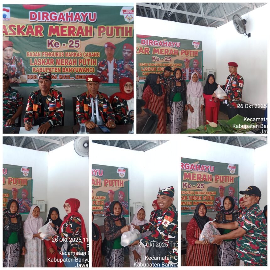 Peringatan Milad Laskar Merah Putih Yang ke-25 di Adakan di Wisata Akbar Zoo Kabupaten Banyuwangi 1 FotoGrid 20251028 093238706