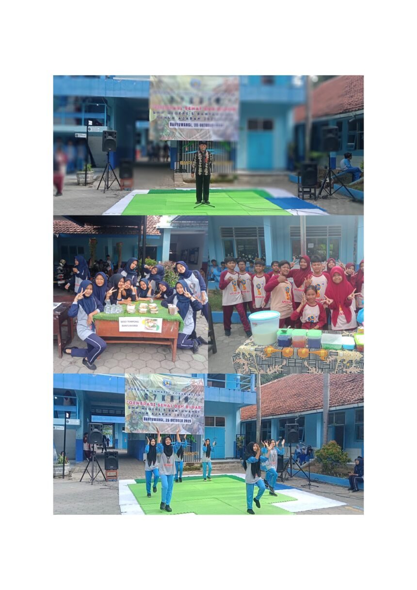 SMPN 5 Banyuwangi Gelar Bazar Bertema "Generasi Sehat dan Bugar" 1 GridArt 20251025 185750671