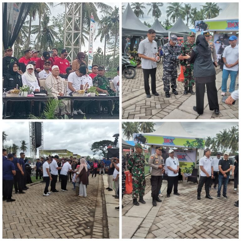 Kasdim 0825 Banyuwangi Hadiri Pembukaan Kejuaraan Supercross BMX Banyuwangi Hari ke-1 Sirkuit Internasional BMX Muncar 2 FotoGrid 20251116 170151790