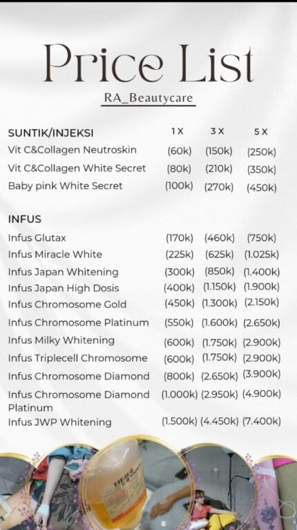 Oknum Perawat klinik Kesehatan STIKES Membuka Jasa Pelayanan Infus di Rumah secara Ilegal Untuk Salon Kecantikan. 2 IMG 20251210 WA0341