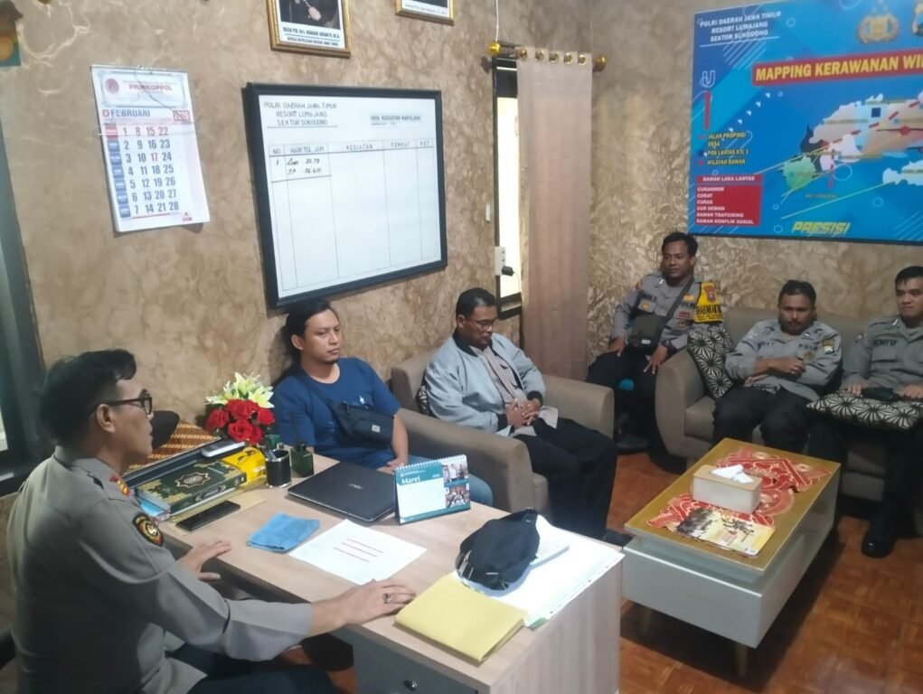 Kapolsek Sukodono Beri Arahan kepada Anggota Jelang Idulfitri 2026 2 IMG 20260314 WA0034