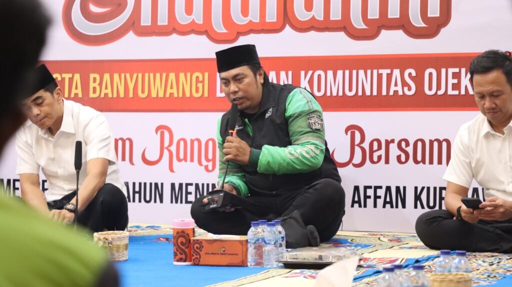 Kapolresta Banyuwangi Bertemu 15 Koordinator Ojol, Bahas Keselamatan hingga Peluang Wisata 5 IMG 20260827 WA0077