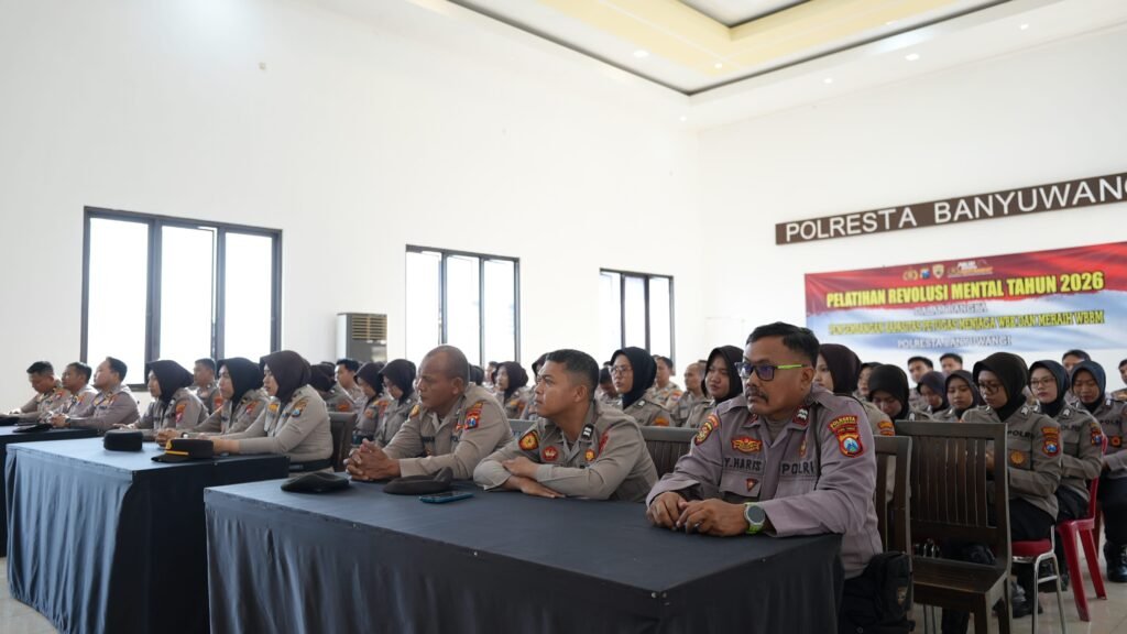 Jaga Integritas Pelayanan, Polresta Banyuwangi Perkuat Kapasitas Personel Pertahankan WBK dan WBBM 3 IMG 20261014 WA0076
